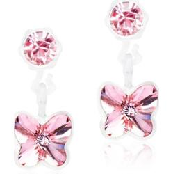 Blomdahl Medical Plastic  Pendant Butterfly 4/5mm Light Rose
