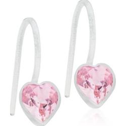 Blomdahl Medical Plastic Pendant Fixed Heart 6mm Light Rose