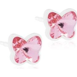 Blomdahl Medical Plastic  Butterfly 5mm Light Rose