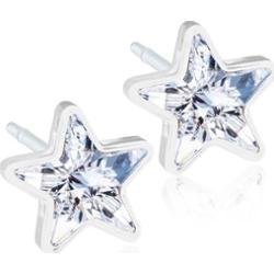 Blomdahl Medical Plastic  Star 6mm Cryst