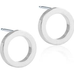 Blomdahl Natural Titanium Puck Hollow