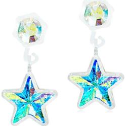 Blomdahl Medical Plastic Pendant Star 4/6 mm  Rainbow