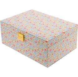 Bon Dep Jewelry Box Square Mw Liberty Betsy Ann Light Blue