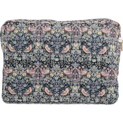 Bon Dep Pouch Big Mw Liberty Strawberry Thief Black