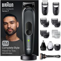 Braun All-In-One Style Kit Series 7 MGK7491 17-in-1 Kit For Beard