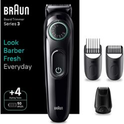 Braun Beard Trimmer Series 3 BT3421 Trimmer For Men With 63