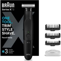 Braun Series X Beard Trimmer For Facial Hair Removal XT323