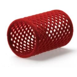 Bravehead Flock Curl ers 12st Röd 40mm - Wałki do włosów 40 mm