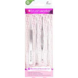 Brushworks Blackhead & Blemish Remover Set zestaw głęboko oczyszczające