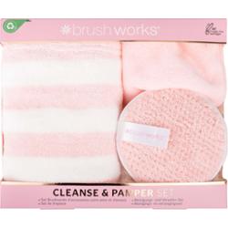 Brushworks Cleanse & Pamper Set - zestaw do demakijażu