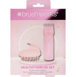 Brushworks Healthy Hair Oil Set