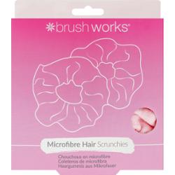 Brushworks Microfibre Hair Scrunchies (Pack of 2)