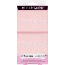 Brushworks Microfibre Headband Duo - zestaw opasek na włosy