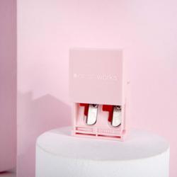 Brushworks Pencil Sharpener podwójna temperówka do kredek do makijażu 1 szt.