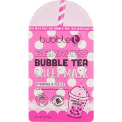 BubbleT Bubble Tea Sheet Mask  Berries