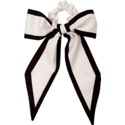 By Lyko Bow Cream Striped White