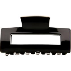 By Lyko Glossy Square Hair Clip Black Axrylic