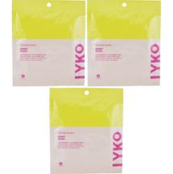 By Lyko Glow boost Hydrogel Face Mask Trio