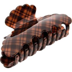 By Lyko Hair Claw Acrylic Quilted Brown