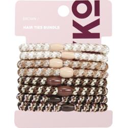 By Lyko Hair Ties Bundle Brown