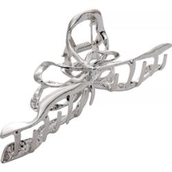 By Lyko Metallic Hair Claw Bow Silver