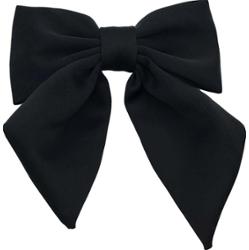 By Lyko Bow Barrette - spinka do włosów z kokardą Black