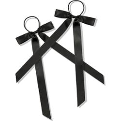By Lyko Petite Bow Hair Ties Black