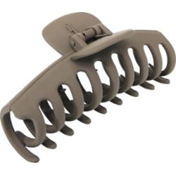 By Lyko Rubberized Rounded Hair Clip Brown