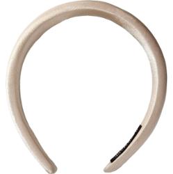 By Lyko Satin Padded Diadem Beige