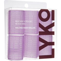 By Lyko Self Grip Hair Roller Purple 6 pcs - zestaw wałków do włosów 4
