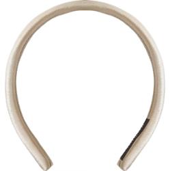 By Lyko Thin Satin Padded Diadem Beige