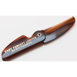 Captain Fawcett Moustache Comb – elegancki grzebień do wąsów