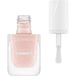 Catrice Glow Tint Shimmer bezbarwny lakier do paznokci z brokatem odcień 030 Sparkle Symphony 10.5 ml
