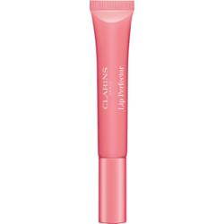 Clarins Lip Perfector Shimmer błyszczyk do ust o działaniu nawilżającym odcień 01 Rose Shimmer 12 ml