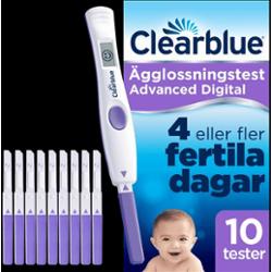 Clearblue Zaawansowany test owulacyjny - 10 szt.