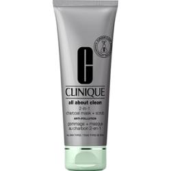 Clinique All About Clean Charcoal Mask + Scrub Anti Polluti - maseczka