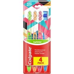 COLGATE Twister Design Edition 4-pack szczoteczka do zębów