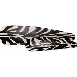Corinne Vegan Barrette Big and Small 2-pack Zebra