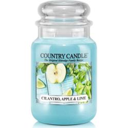 Country Candle Cilantro, Apple & Lime Scented Candle Cilantro, Apple &
