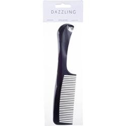 Dazzling Comb with Handle Black