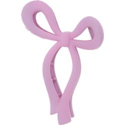 Dazzling Hair Clip Bow Light Purple