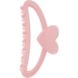 Dazzling Hair Clip Heart 13 cm Light Pink