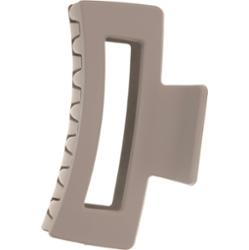 Dazzling Hair Clip Square 8,5 cm Beige