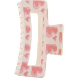 Dazzling Hair Clip Valentine White