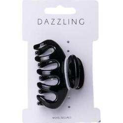 Dazzling Hår Blank hårklämma svart