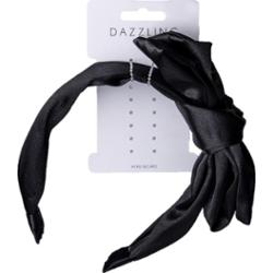 Dazzling Hår Diadem Svart Rosett