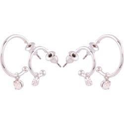 Dazzling J11 2-Pack Hoops Silver