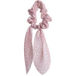 Dazzling Scrunchie Tail Rosa Med Vita Leo Prickar