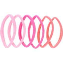 Dazzling Hår 6-pack rosa hårsnoddar