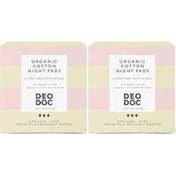 DeoDoc Organic Cotton Night Pad 2 pack